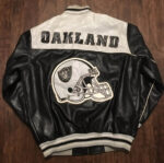 Vintage NFL Las Vegas Raiders Leather Jacket