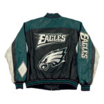 Vintage NFL Team Philadelphia Eagles Leather Jacket