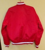 Vintage Red MLB Cincinnati Reds Satin Jacket