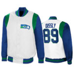Will Dissly NFL Seattle Seahawks Satin Jacket