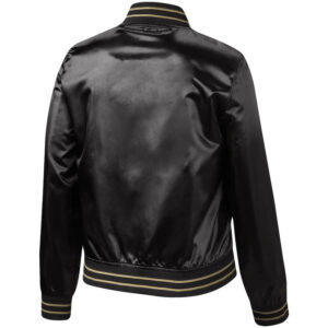 Black Los Angeles Football Club MLS Satin Jacket