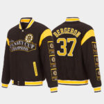 Boston Bruins 37 Bergeron Stanley Cup Champion Jacket