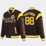 Boston Bruins 88 Pastrnak Stanley Cup Champion Jacket