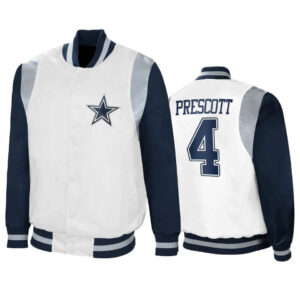 Dak Prescott NFL Dallas Cowboys Satin Jacket
