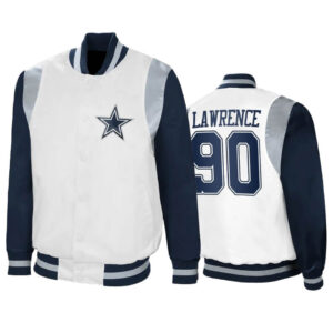 Demarcus Lawrence NFL Dallas Cowboys Satin Jacket