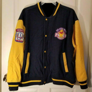 Disney Pooh Bear 100 Acre Wood Wool Varsity Jacket