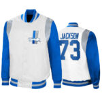 Jonah Jackson NFL Detroit Lions Satin Jacket