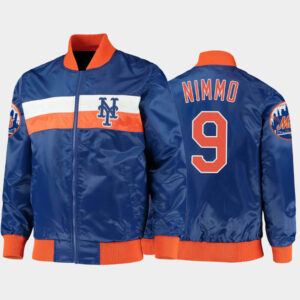 MLB New York Mets Brandon Nimmo Satin Jacket