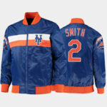 MLB New York Mets Dominic Smith Satin Jacket