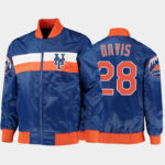 MLB New York Mets J.D Davis Satin Jacket