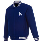 MLB Royal Blue Los Angeles Dodgers Wool Jacket