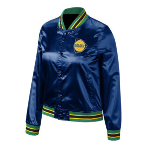MLS LA Galaxy Royal Blue Satin Jacket