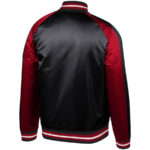 MLS Team Atlanta United FC Black And Red Satin Jacket
