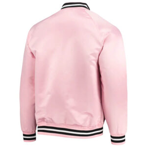 MLS Team Inter Miami CF Pink Satin Jacket