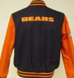 NFL Chicago Bears Navy And Orange Bomber Jacket