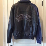 NFL Dallas Cowboys Leather Bomber Jacket