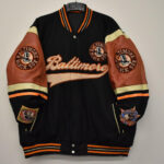 NLBM Baltimore Black Sox Multicolor Varsity Jacket