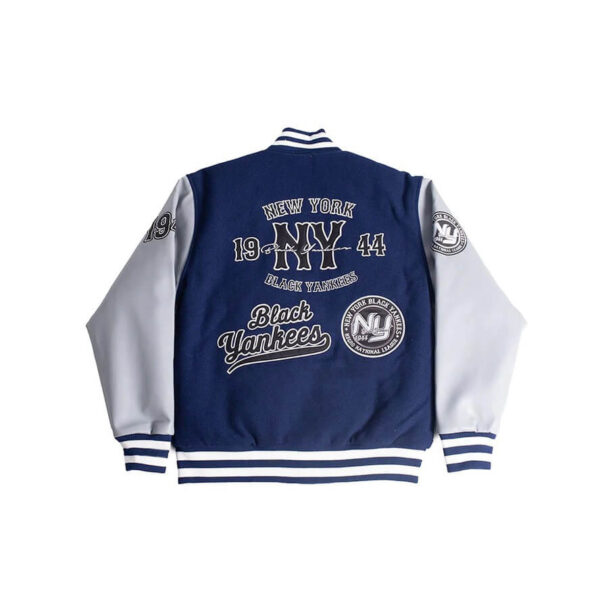 NLBM New York Black Yankees Baseball Varsity Jacket