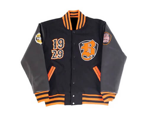 NLBM Team Baltimore Black Sox Baseball Varsity Jacket (1) NLBM Team Baltimore Black Sox Baseball Varsity Jacket
