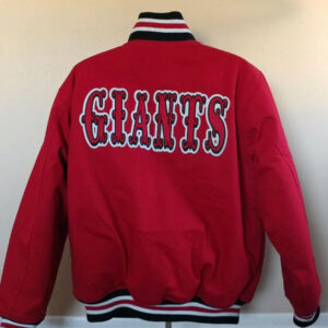 NLBM Team Chicago American Giants Red Wool Jacket
