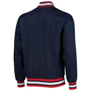 Navy Washington Nationals The Jet III Snap Jacket
