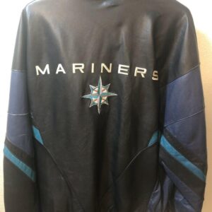 Seattle Mariners Baseball Pro Player MLB Leather Jacket
