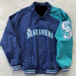 Seattle Mariners Blue Green Diamond Collection Jacket