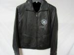 Seattle Mariners Full Zip Black Leather Jacket