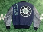 Seattle Mariners MLB DeLong Varsity Baseball Jacket