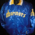 Seattle Mariners MLB Front Zipper Satin Jacket