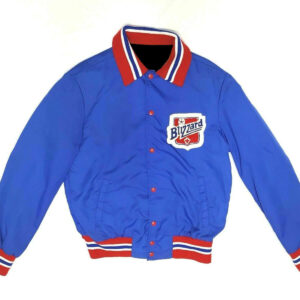 Vintage NASL Toronto Buzzard Blue Windbreaker Jacket