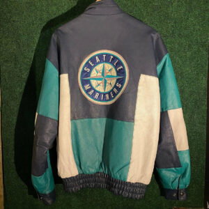 Vintage Seattle Mariners Leather Pro Player Jacket