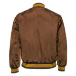 Brown San Diego Padres MLB Satin Jacket