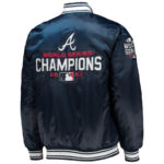 MLB Atlanta Braves World Series Champions Satin Jacket
