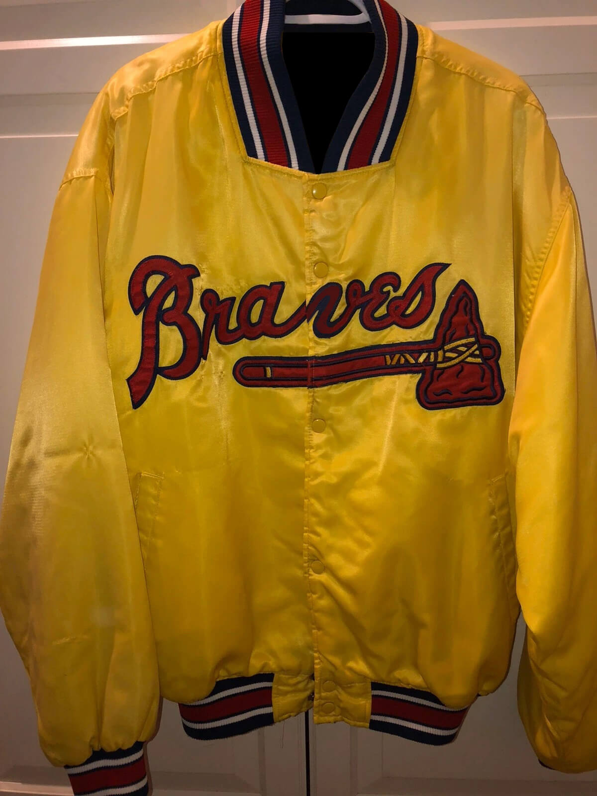 braves satin jacket