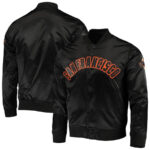 MLB MLB Black San Francisco Giants Satin JacketBlack San Francisco Giants Satin Jacket