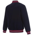 MLB Navy Blue Los Angeles Angels Wool Jacket