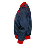 MLB Navy Los Angeles Angels Satin Jacket