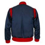 MLB Navy Los Angeles Angels Satin Jacket