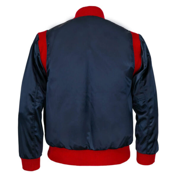 MLB Navy Los Angeles Angels Satin Jacket