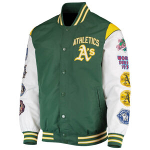 MLB Oakland Athletics 9x World series Champions Jacket