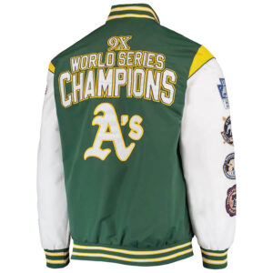 MLB Oakland Athletics 9x World series Champions Jacket
