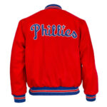 MLB Philadelphia Phillies Red Wool Jacket