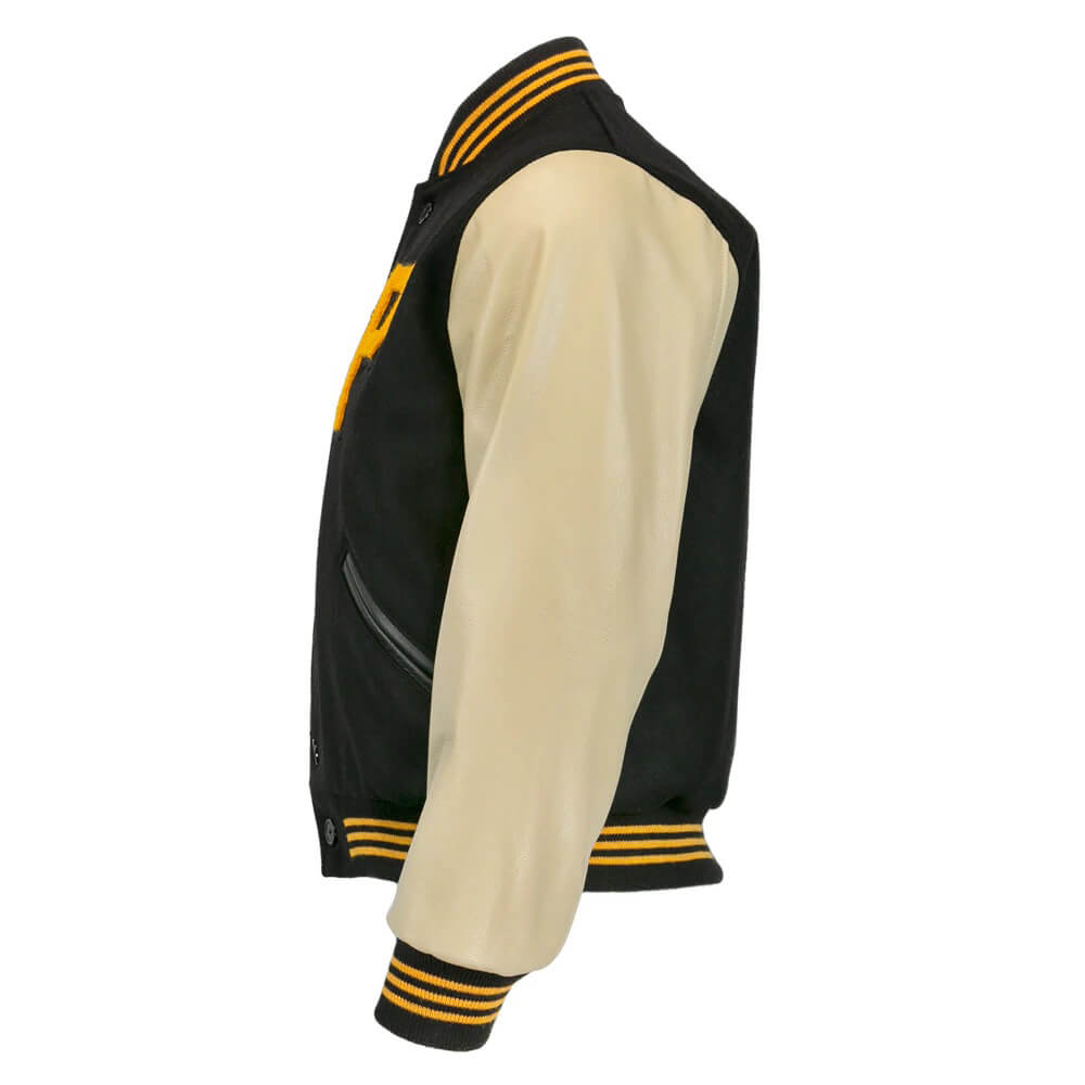 MLB Pittsburgh Pirates Green And Cream Varsity Jacket Maker of