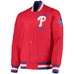 MLB Red Philadelphia Phillies Windbreaker Jacket