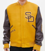 MLB San Diego Padres Logo Varsity Jacket