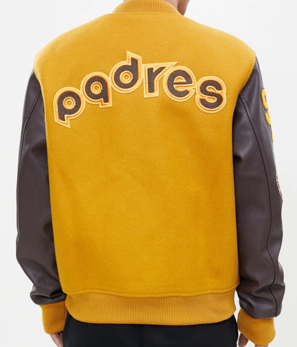 MLB San Diego Padres Logo Varsity Jacket