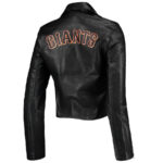 MLB Team Black San Francisco Giants Leather Jacket