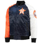 MLB Tricolor Houston Astros Satin Jacket