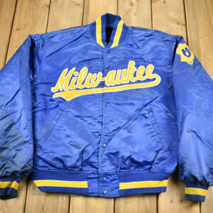 Milwaukee Brewers MLB Diamond Collection Satin Jacket